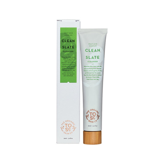 The Organic Skin Co Organic Clean Slate Cleanser Fruit Acid Complex 90ml - Cutprice Online