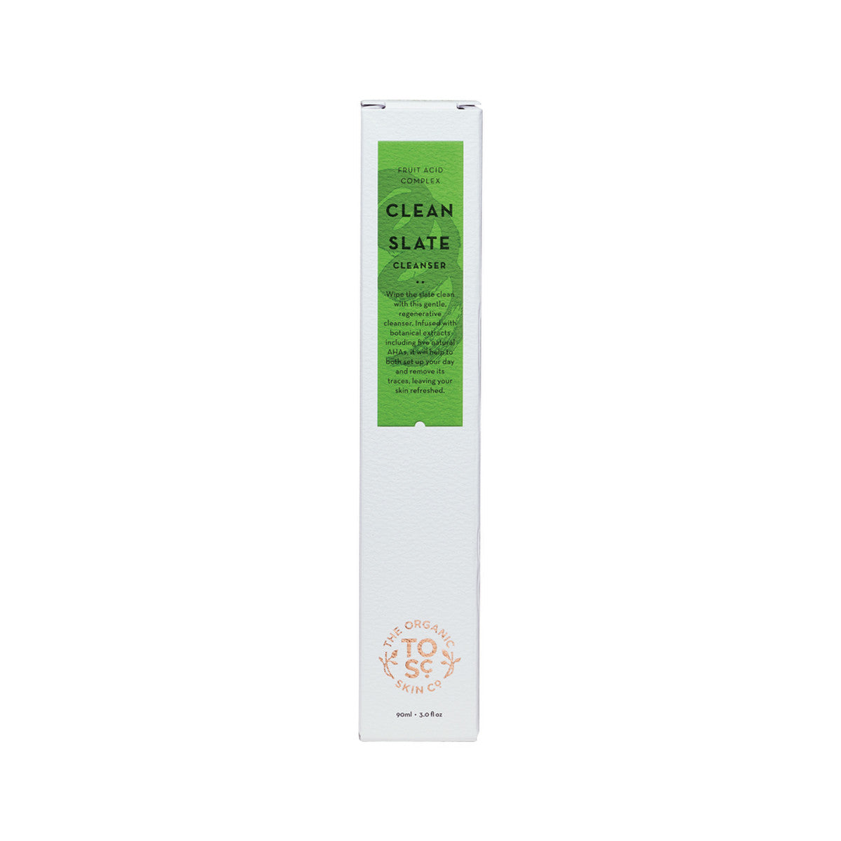 The Organic Skin Co Organic Clean Slate Cleanser Fruit Acid Complex 90ml - Cutprice Online