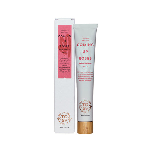 The Organic Skin Co Organic Coming Up Roses Exfoliating Mask Rose and Bamboo 60ml - Cutprice Online
