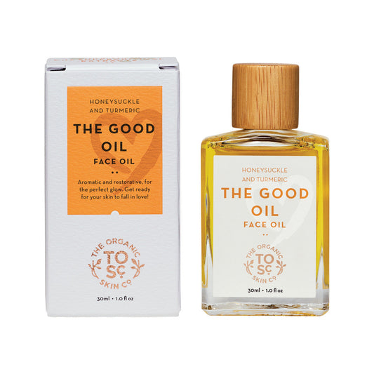 The Organic Skin Co Organic The Good Oil Face Oil Honeysuckle and Turmeric 30ml - Cutprice Online