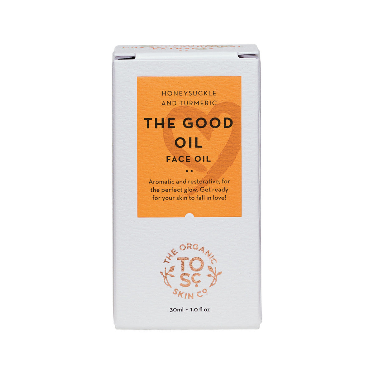 The Organic Skin Co Organic The Good Oil Face Oil Honeysuckle and Turmeric 30ml - Cutprice Online