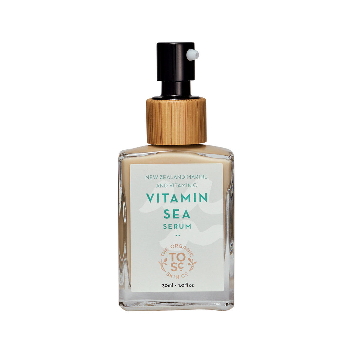 The Organic Skin Co Organic Vitamin Sea Serum New Zealand Marine and Vitamin C 30ml - Cutprice Online