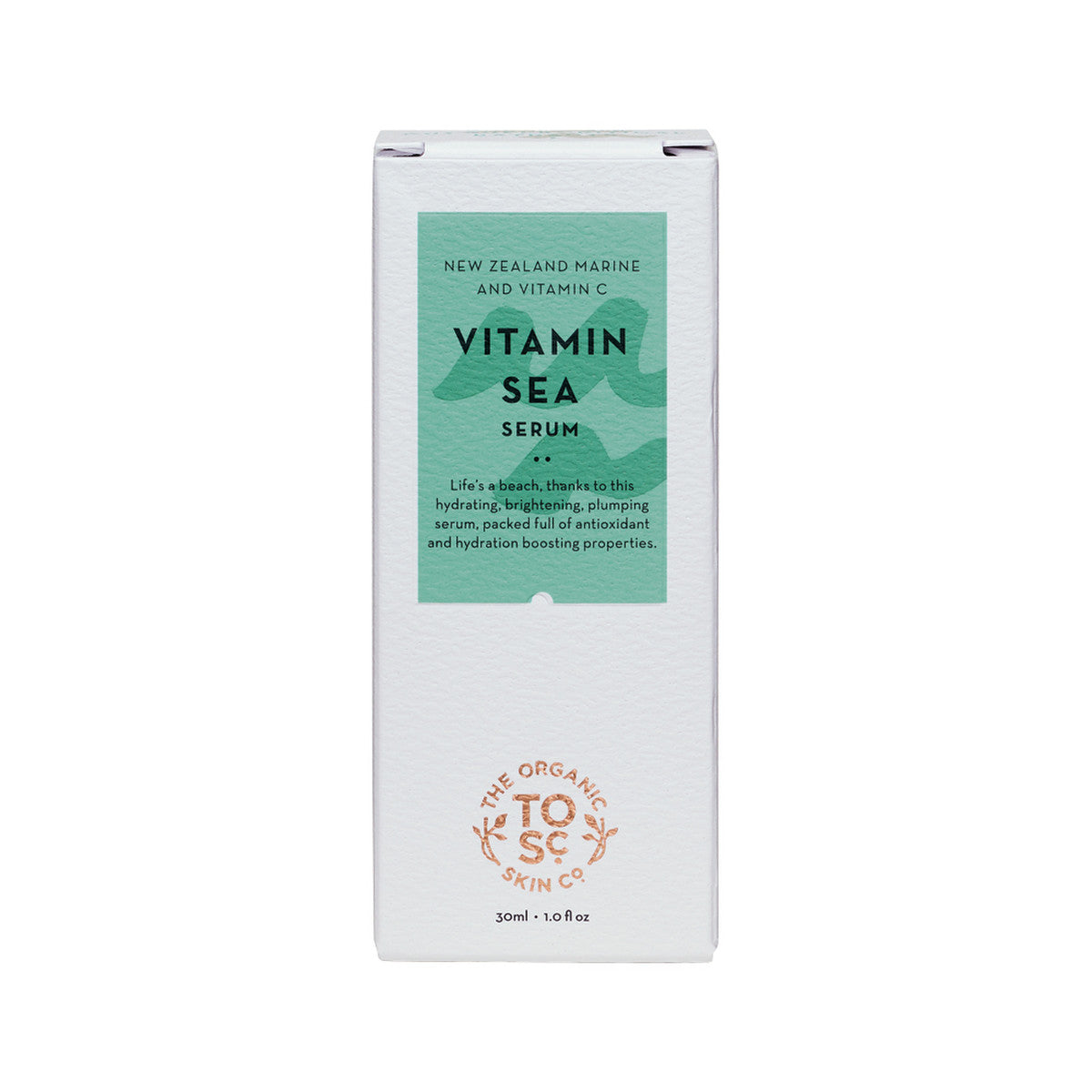 The Organic Skin Co Organic Vitamin Sea Serum New Zealand Marine and Vitamin C 30ml - Cutprice Online