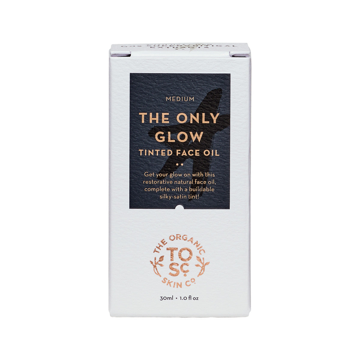 The Organic Skin Co Organic The Only Glow Tinted Face Oil Medium 30ml - Cutprice Online