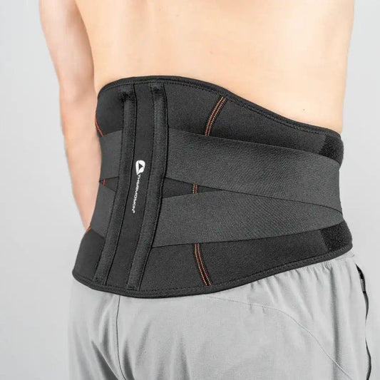 Thermal Adjustable Lumbar Support - Black S/m