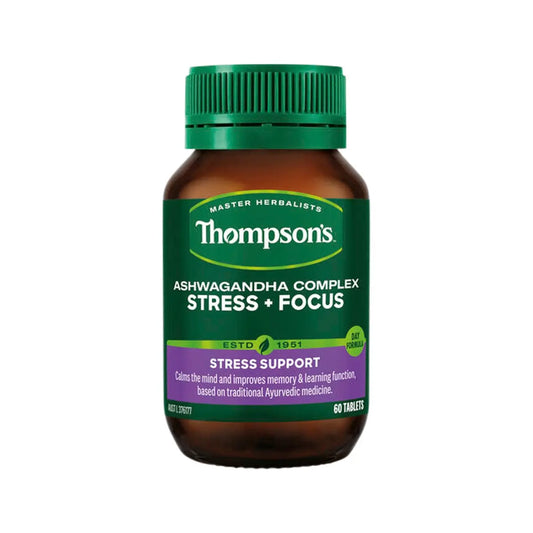 Thompson's Ashwagandha Complex Stress + Focus 60t THOMPSON’S