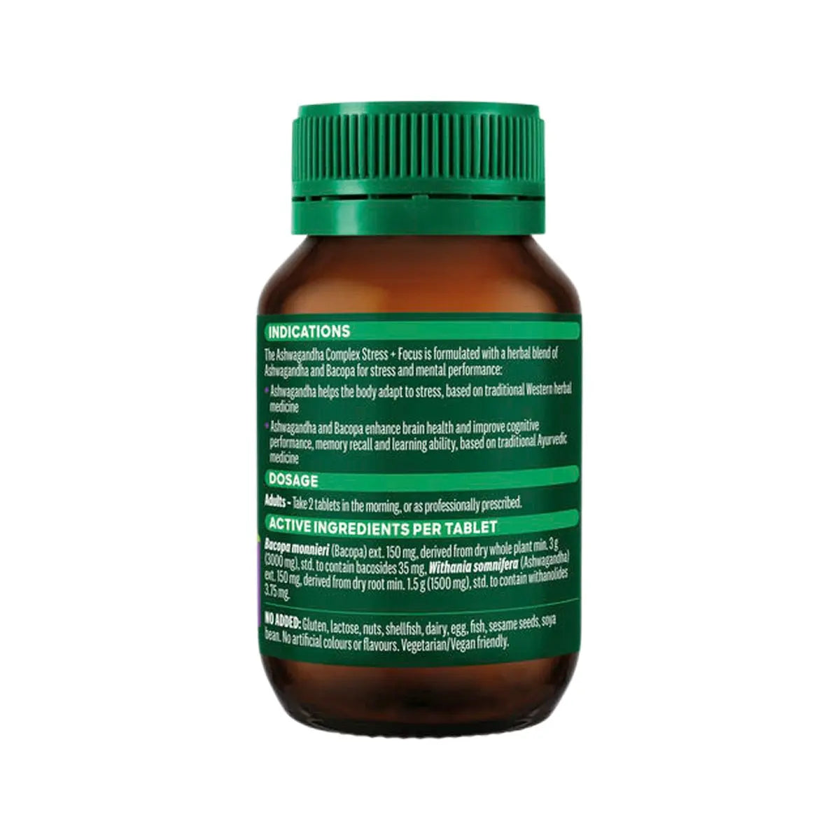 Thompson's Ashwagandha Complex Stress + Focus 60t THOMPSON’S
