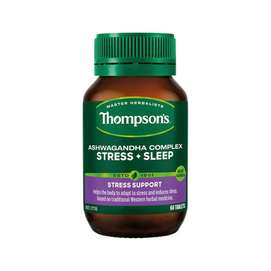 Thompson's Ashwagandha Complex Stress + Sleep 60t THOMPSON’S