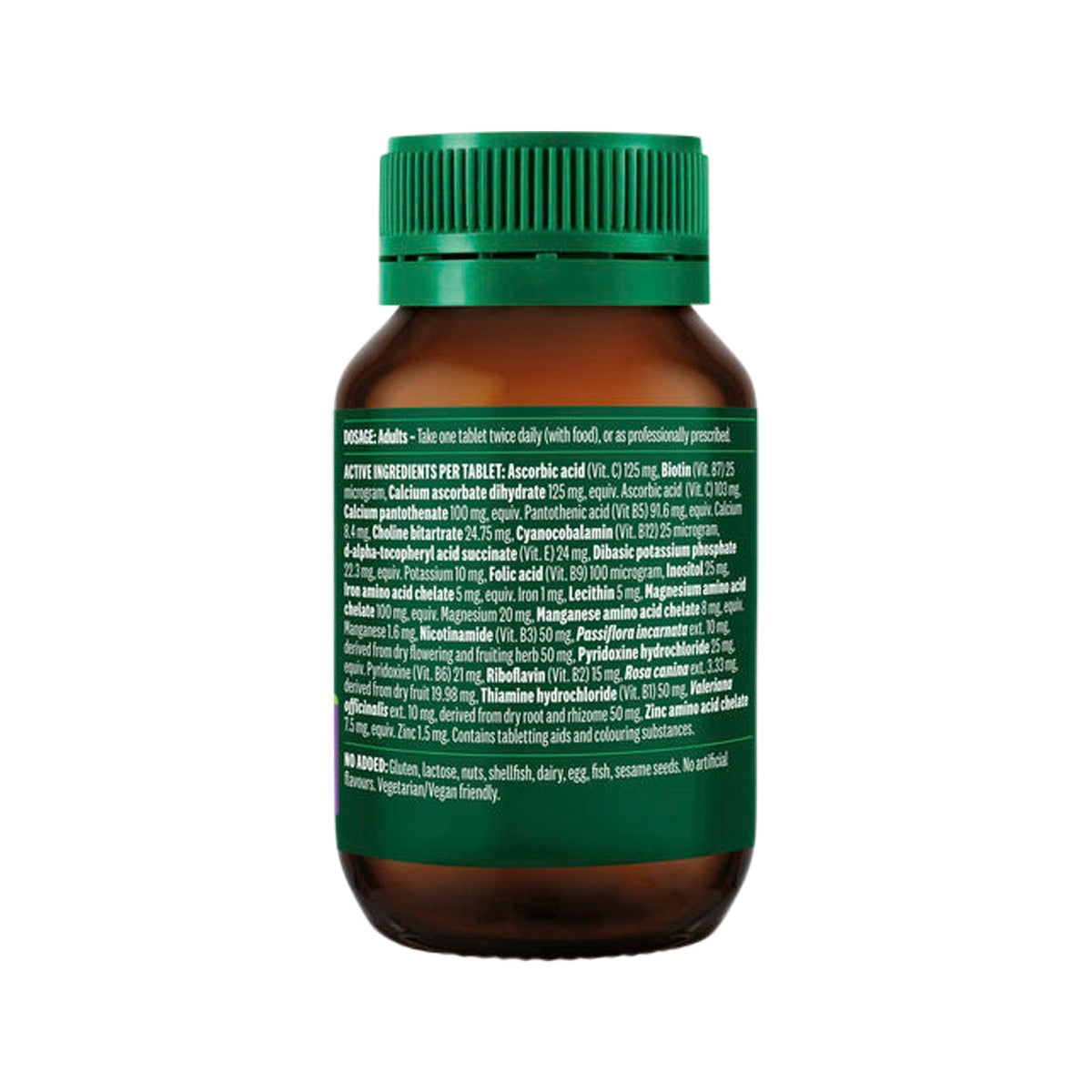 Thompson's B Complex Plus Herbs 60 Tablets - Cutprice Online