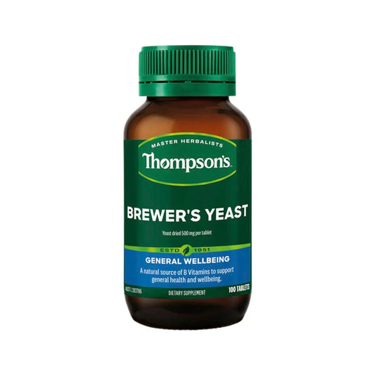 Thompson’s Brewers Yeast 100 Tablets THOMPSON’S