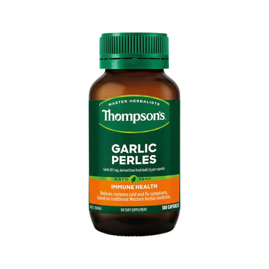 Thompson's Garlic Perles 180 Capsules THOMPSON'S