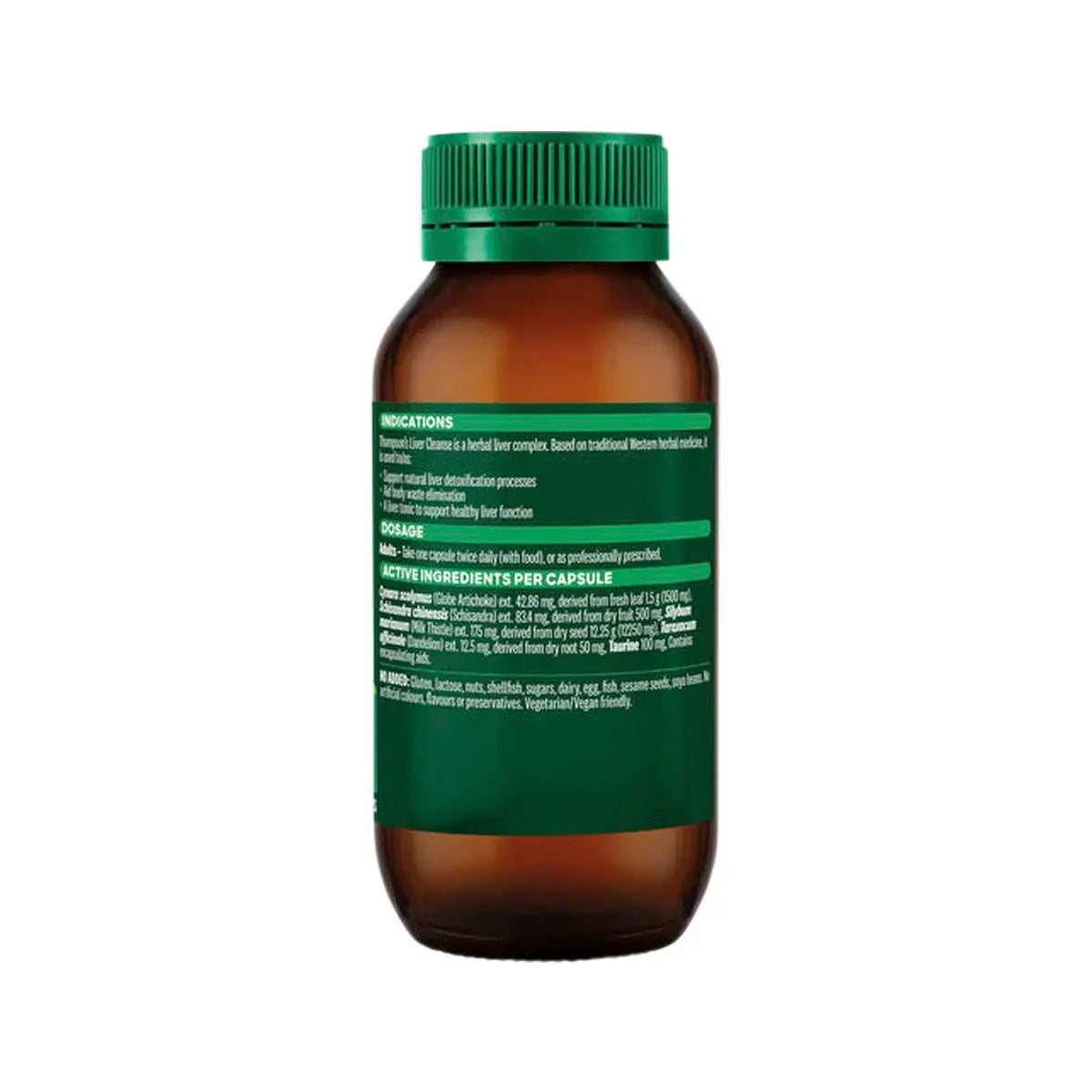 Thompson's Liver Cleanse 120 Capsules THOMPSON'S