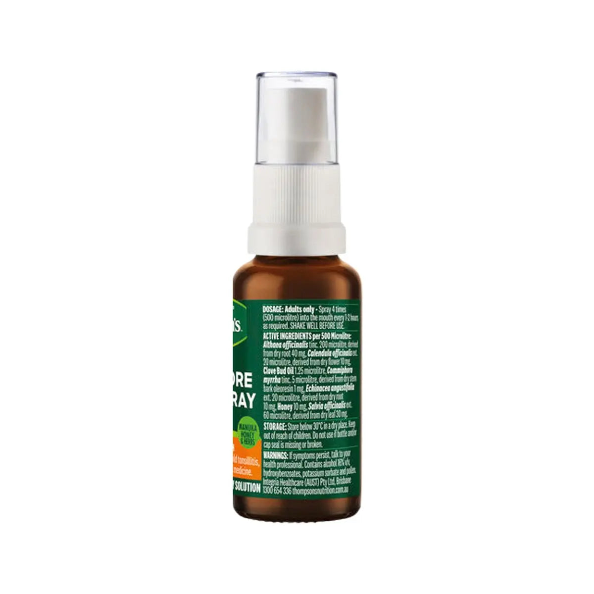 Thompson's Manuka Sore Throat Spray 25ml THOMPSON'S