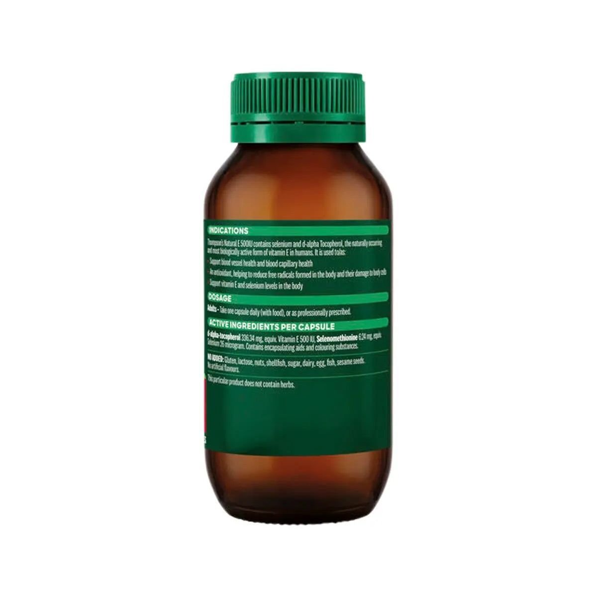Thompson’s Natural E 500iu 100 Capsules THOMPSON'S