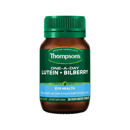 Thompson’s One-A-Day Lutein + Bilberry 30 Tablets - Cutprice Online