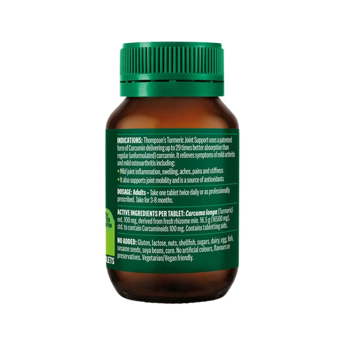 Thompson's Turmeric Joint Support 30 Tablets THOMPSON'S