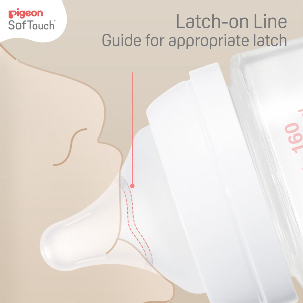 Pigeon SofTouch 3 PP Nursing Bottle 240ml - Cutprice Online