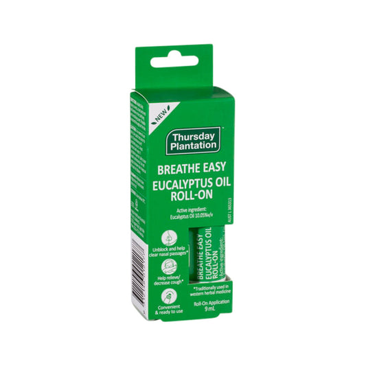 Thursday Plantation Breathe Easy Eucalyptus Oil Roll On 9ml THURSDAY PLANTATION