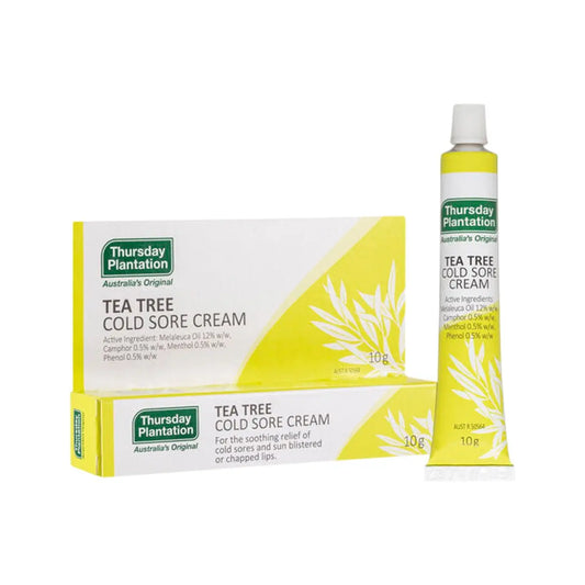 Thursday Plantation Tea Tree Cold Sore Cream 10g THURSDAY PLANTATION