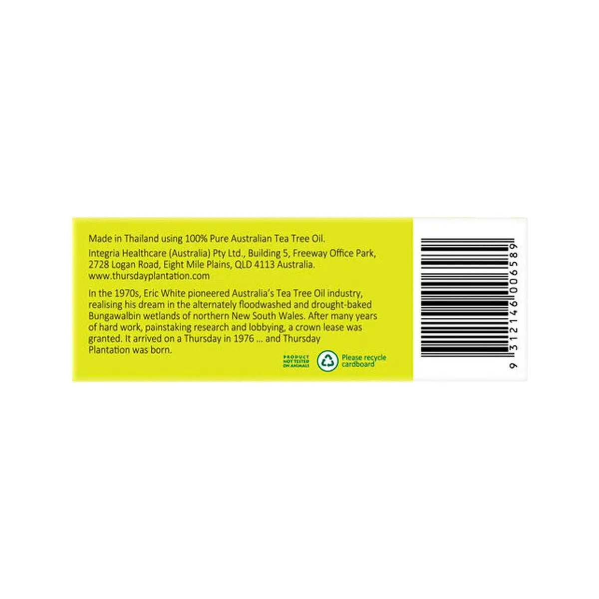 Thursday Plantation Tea Tree Soap 125g THURSDAY PLANTATION
