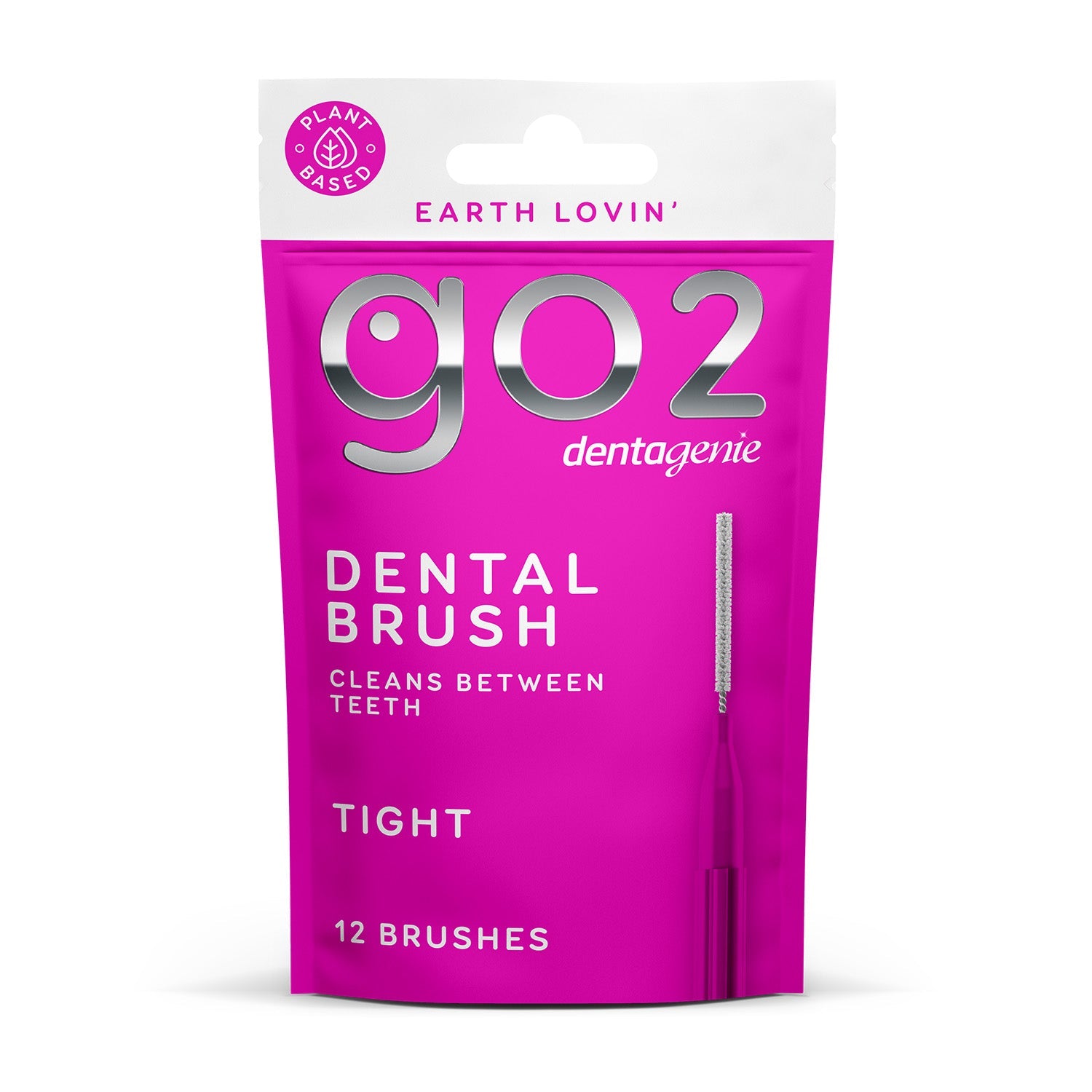 Dentagenie Interdental Brush White Size 2 12PK - Cutprice Online