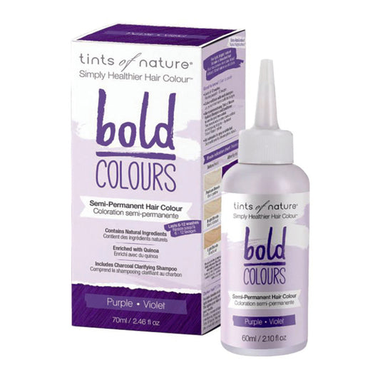 Tints of Nature Bold Colours (Semi-Permanent Hair Colour) Purple 70ml - Cutprice Online