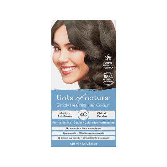 Tints of Nature Permanent Hair Colour 4C (Medium Ash Brown) - Cutprice Online