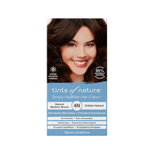 Tints of Nature Permanent Hair Colour 4N (Natural Medium Brown) - Cutprice Online