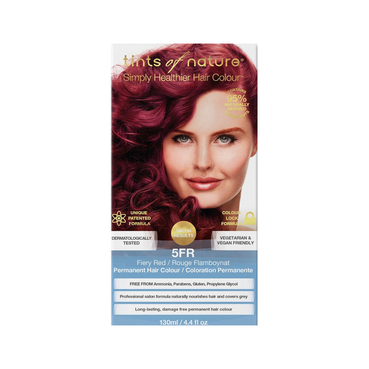 Tints of Nature Permanent Hair Colour 5FR (Fiery Red) - Cutprice Online