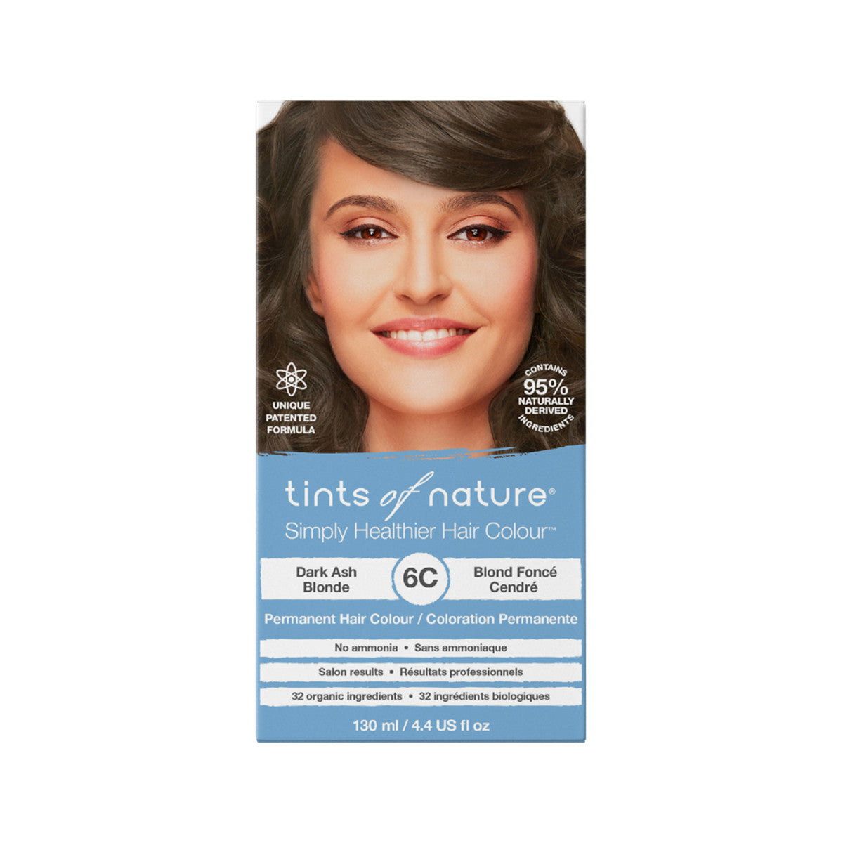 Tints of Nature Permanent Hair Colour 6C (Dark Ash Blonde) - Cutprice Online