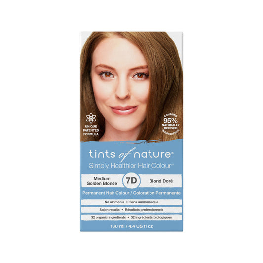 Tints of Nature Permanent Hair Colour 7D (Medium Golden Blonde) - Cutprice Online