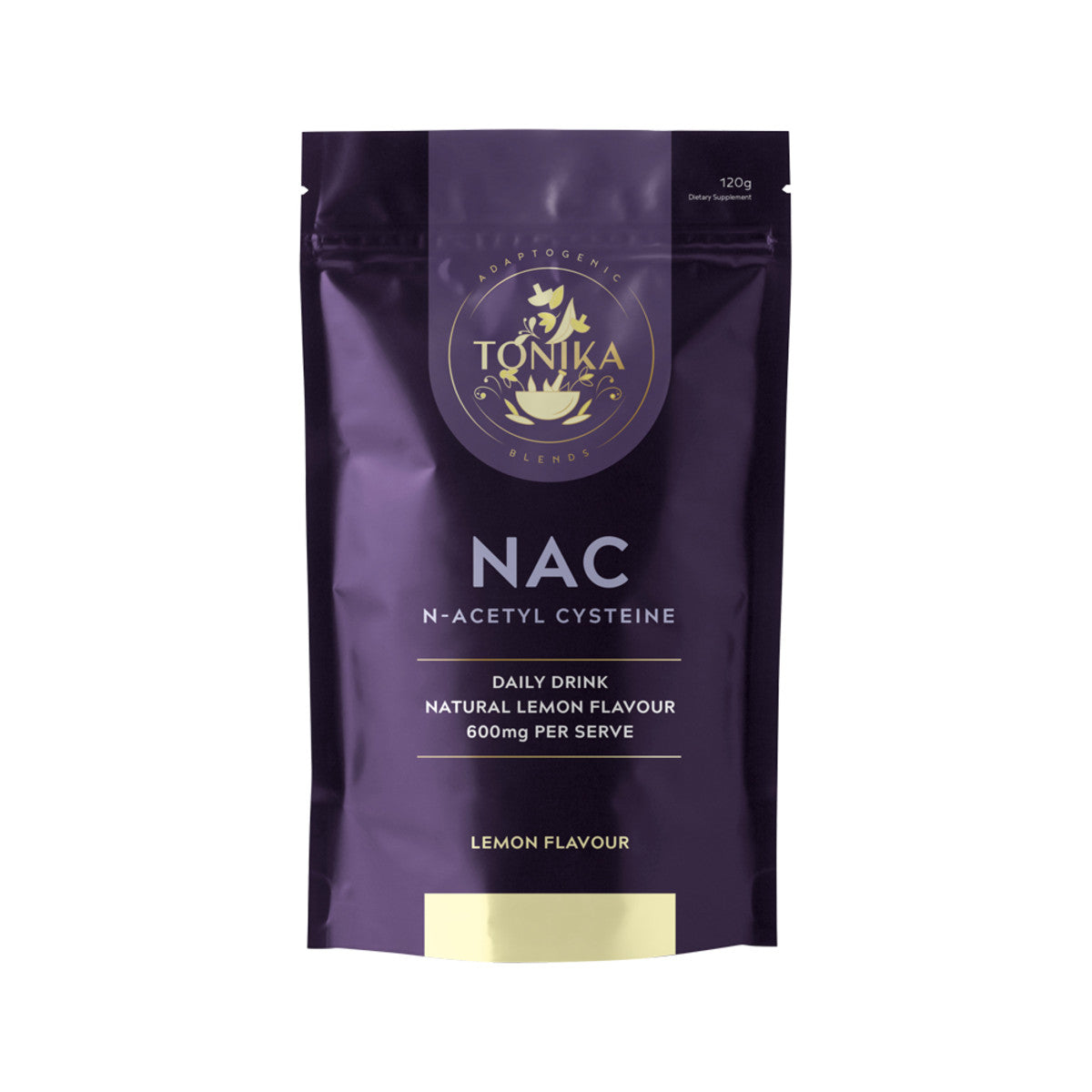Tonika NAC (N-Acetyl Cysteine) Daily Drink Lemon 120g - Cutprice Online