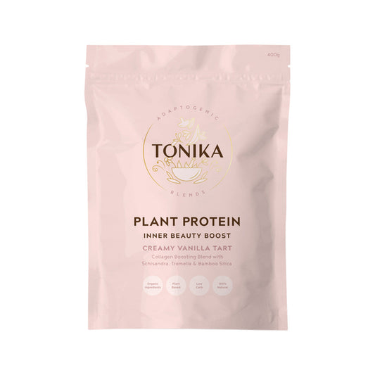 Tonika Plant Protein Creamy Vanilla Tart 400g - Cutprice Online