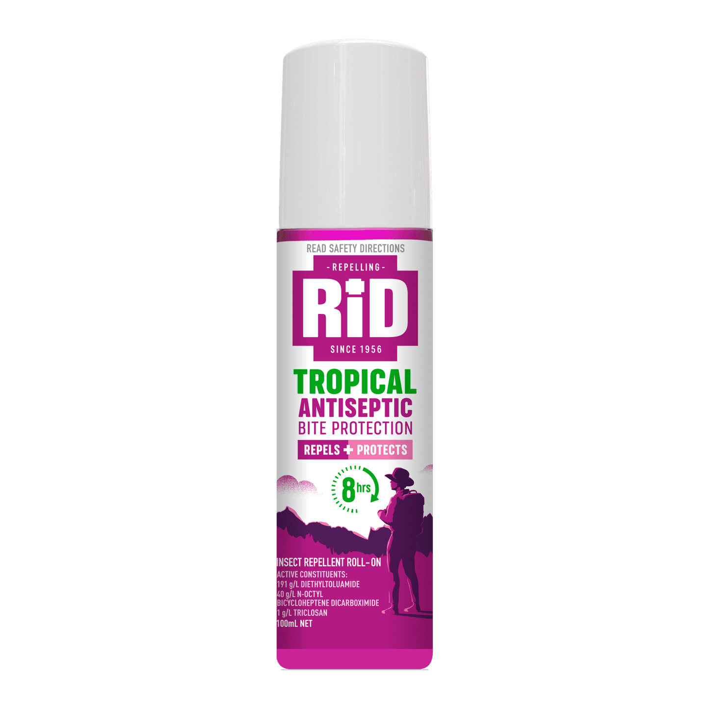 RID Medicated Insect Repellant Tropical Strength Roll On 100mL - Cutprice Online