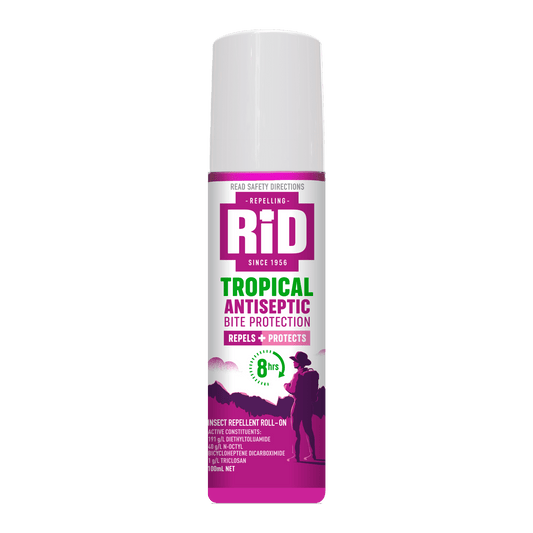 RID Medicated Insect Repellant Tropical Strength Roll On 100mL - Cutprice Online