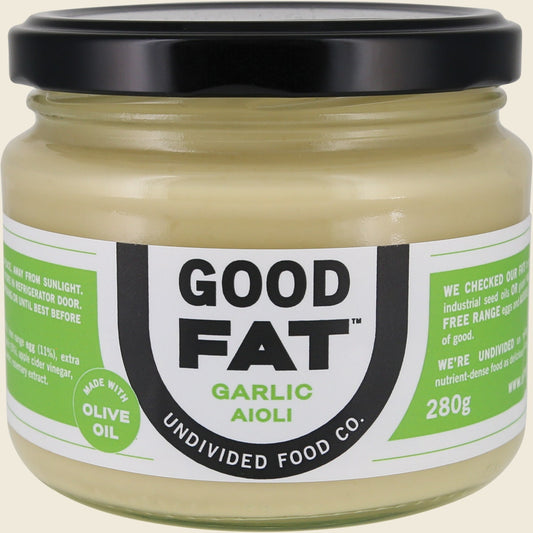 Undivided Food Co Good Fat Garlic Aioli 6x280g