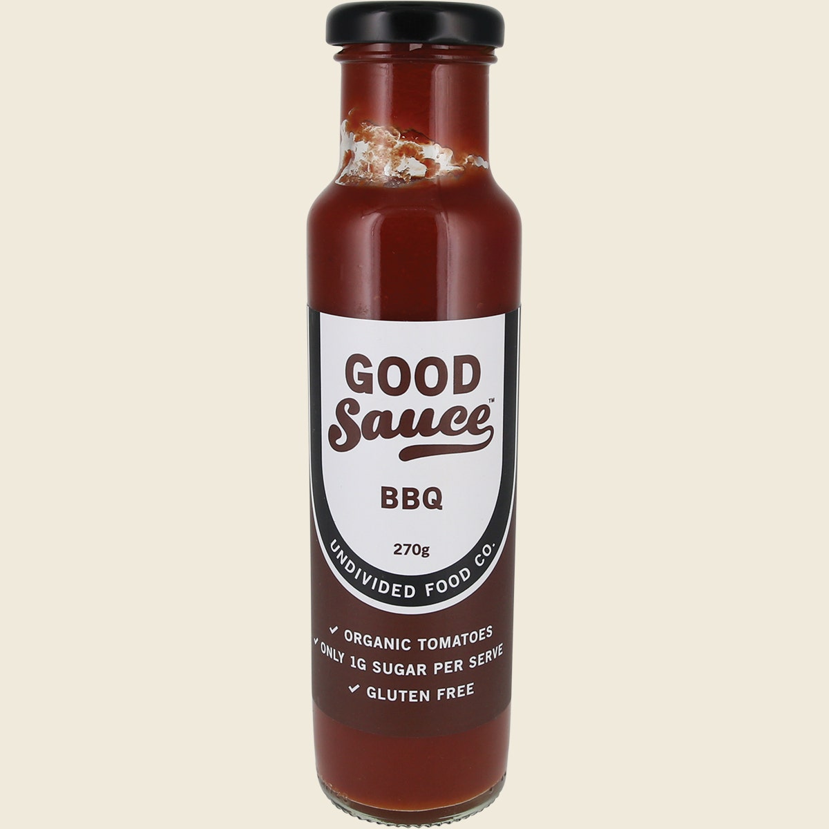 Undivided Food Co Good Sauce BBQ 12x270g