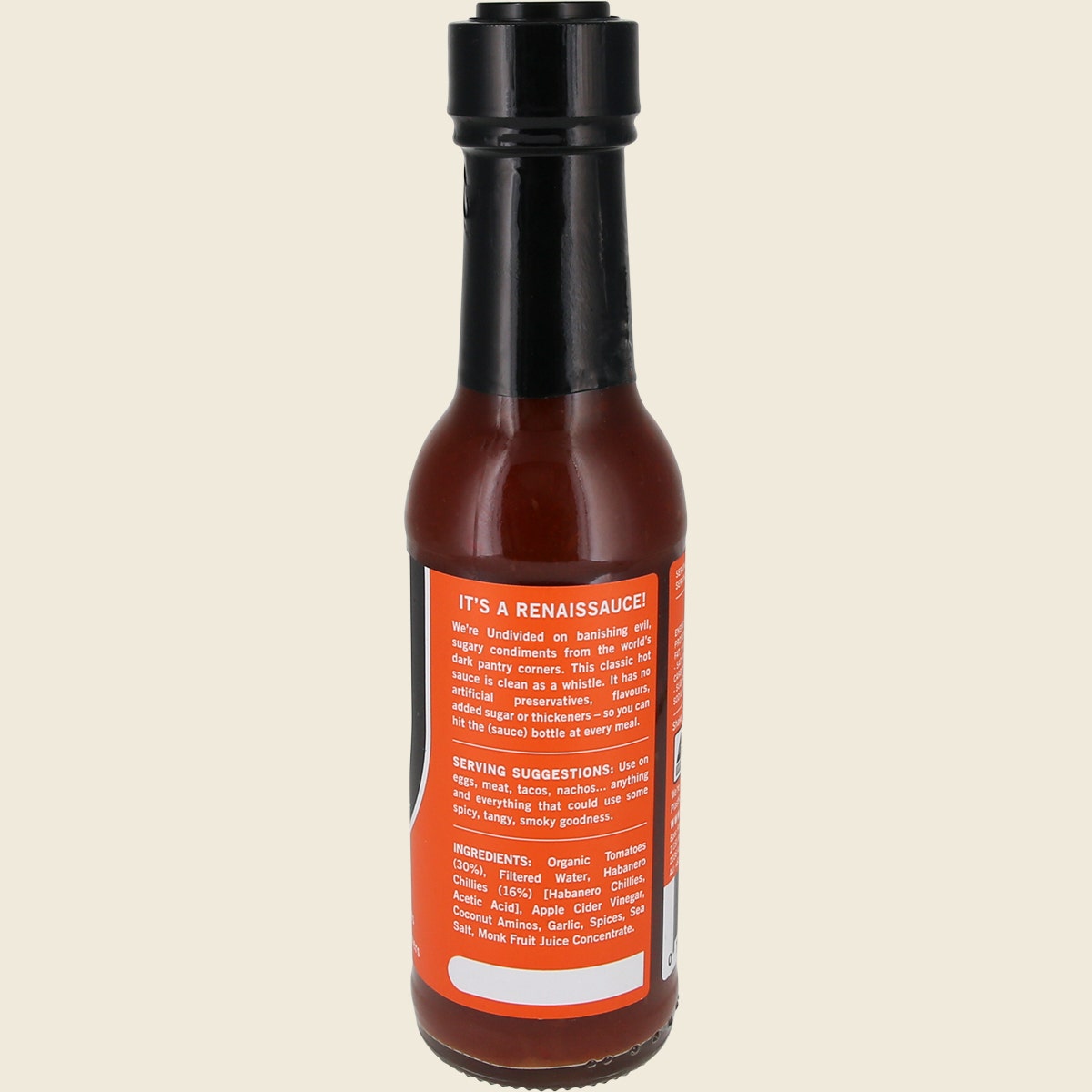Undivided Food Co Good Sauce Hot Habanero 6x150ml
