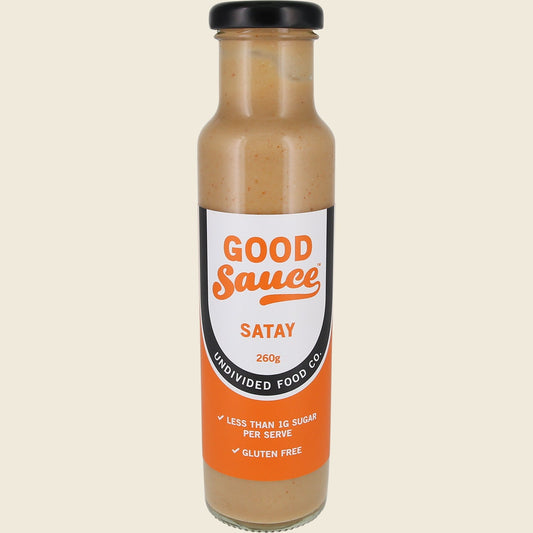 Undivided Food Co Good Sauce Satay 12x260g