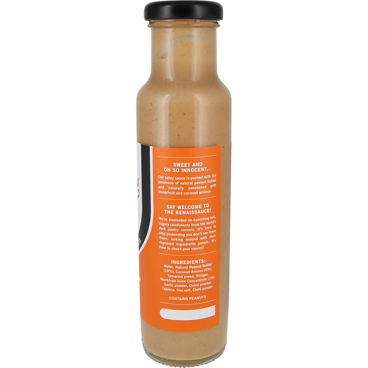 Undivided Food Co. Good Sauce Satay 260g x 12 Pack