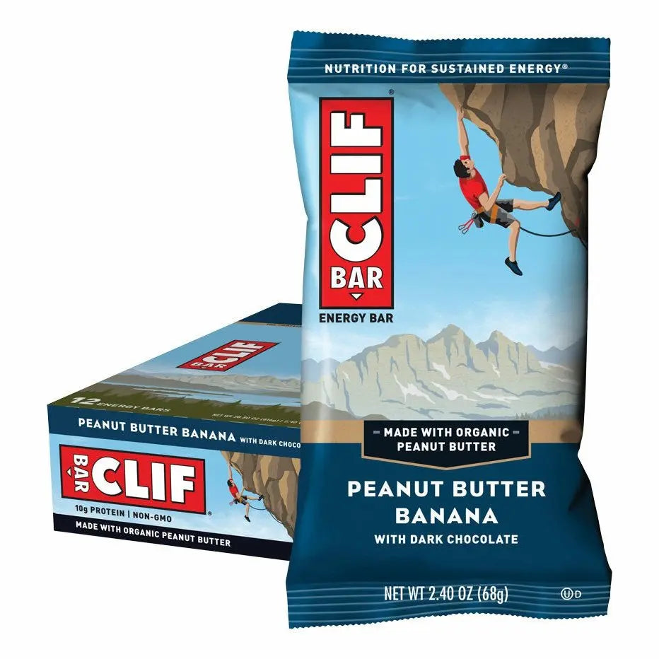 CLIF Energy Bar Peanut Butter Banana with Dark Chocolate 68g 12PK CLIF
