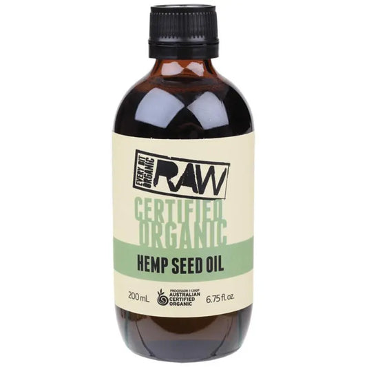 EVERY BIT ORGANIC RAW Hemp Seed Oil 200ml EVERY BIT