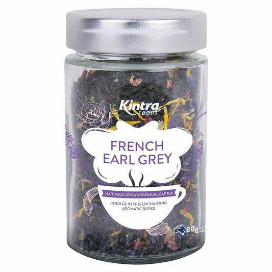 KINTRA FOODS Loose Leaf Tea French Earl Grey 80g KINTRA FOODS