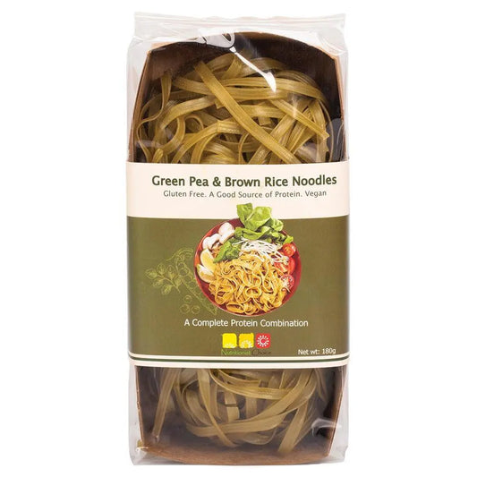 NUTRITIONIST CHOICE Rice Noodles Green Pea & Brown 180g NUTRITIONIST CHOICE