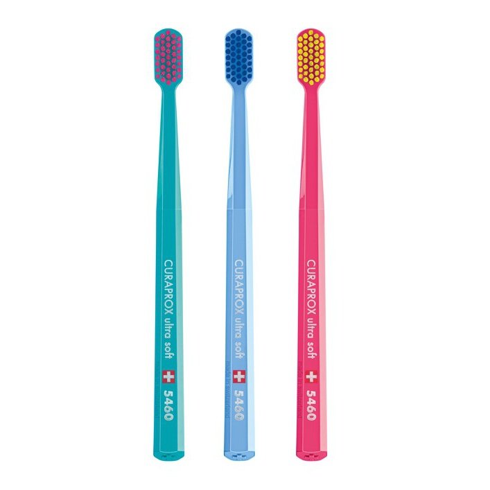 Curaprox 5460 Ultra Soft Toothbrush Trio Pack - Cutprice Online