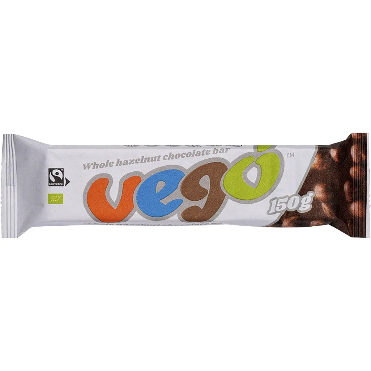 Vego Whole Hazelnut Chocolate Bar 20x150g VEGO