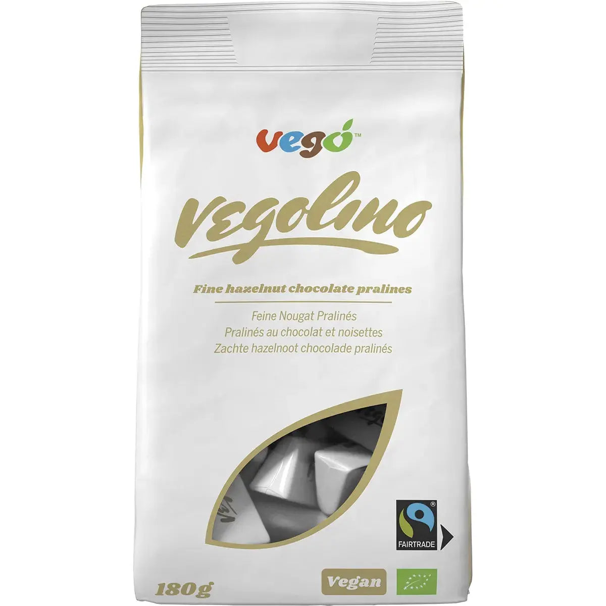VEGO Vegolino Fine Nougat Pralines 180g VEGO