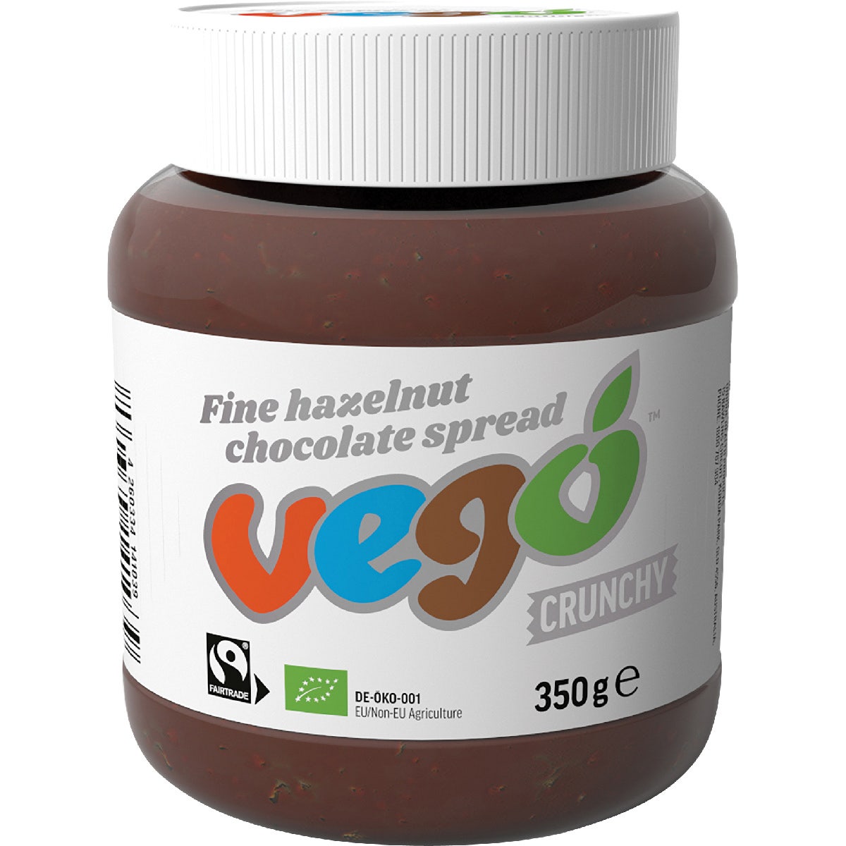VEGO Hazelnut Chocolate Spread Crunchy 6x350g - Cutprice Online