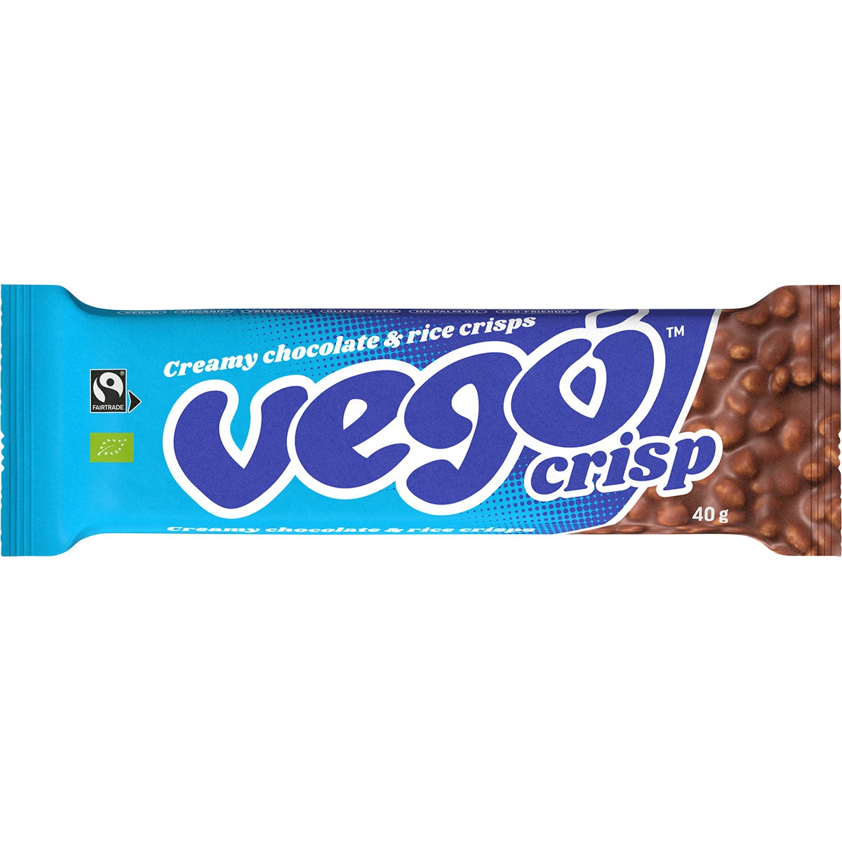 Crisp Chocolate Bar Creamy Chocolate & Rice Crisps 20x40g - Cutprice Online