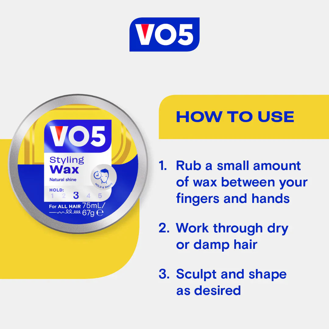 VO5 Styling Wax For Hair Care 75 ml